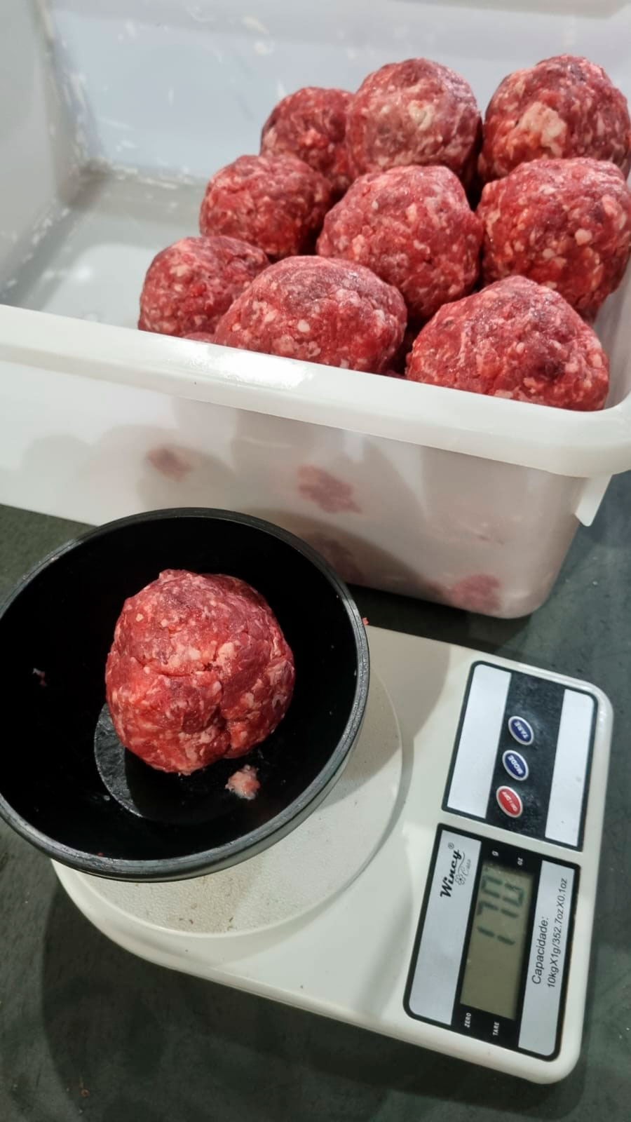 Hamburguer de carne bovina